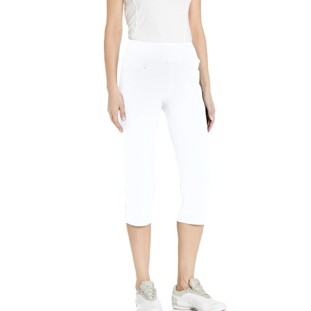 Puma Golf 2020 Women's Pwrshape Capri, Bright White, Large
